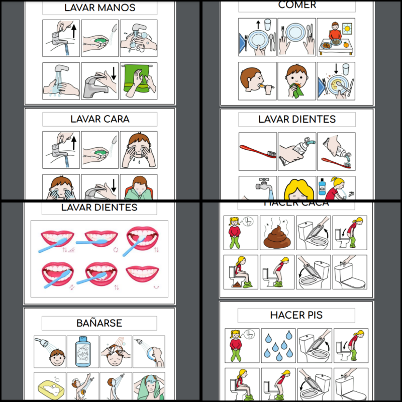 Secuencias en Pictogramas